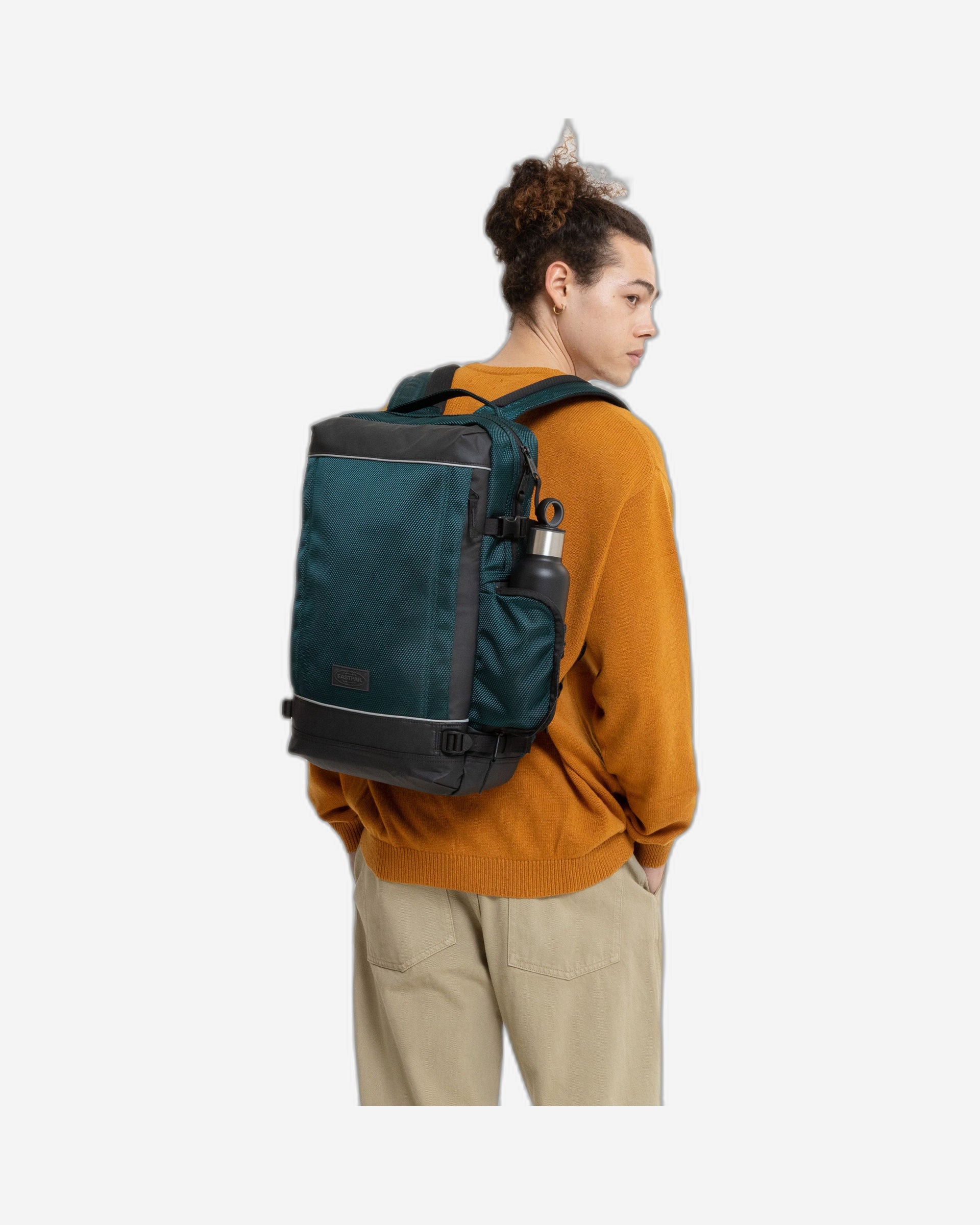 حقيبة ظهر متوسطة الحجم من إيستباك تيكوم M Cnnct بترولية - EK00091D1F41