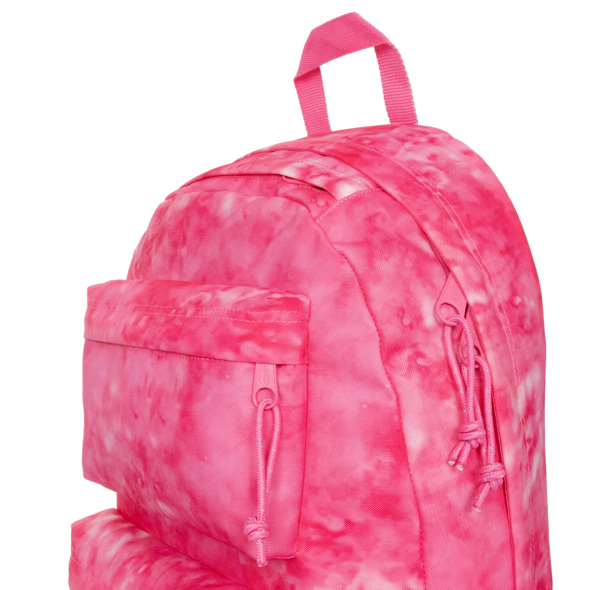 حقيبة ظهر إيست باك كبيرة مبطنة مزدوجة كاجوال بلون وردي مع حجرة للكمبيوتر المحمول - EK0A5B7Y2O91