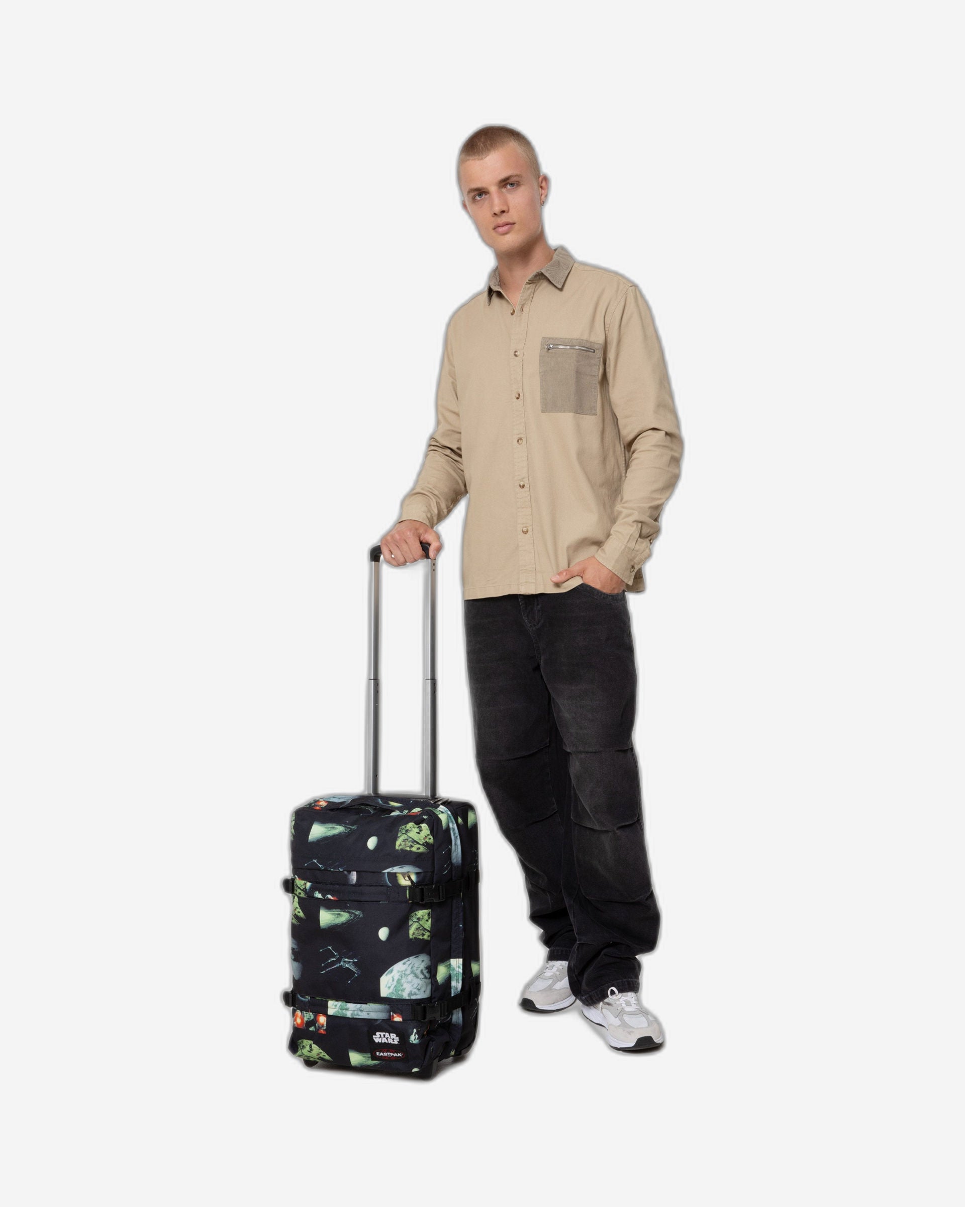 حقيبة إيستباك ترانزيت آر إس ستار وورز جالاكسي باللون الأسود - EK0A5BA71Q11