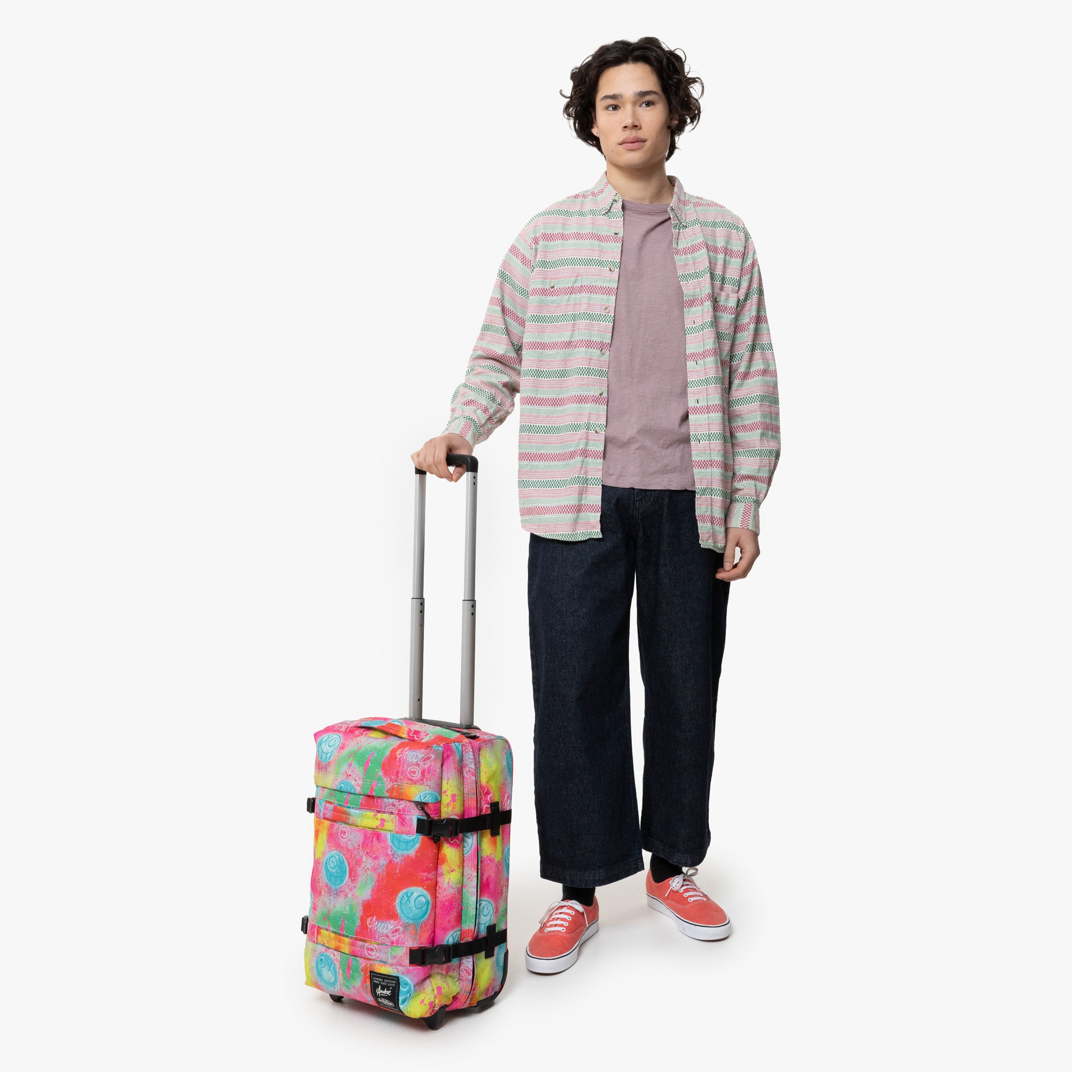 حقيبة سفر إيستباك ترانزيت آر إس فلو كلاودز صغيرة وناعمة - EK0A5BA73O91