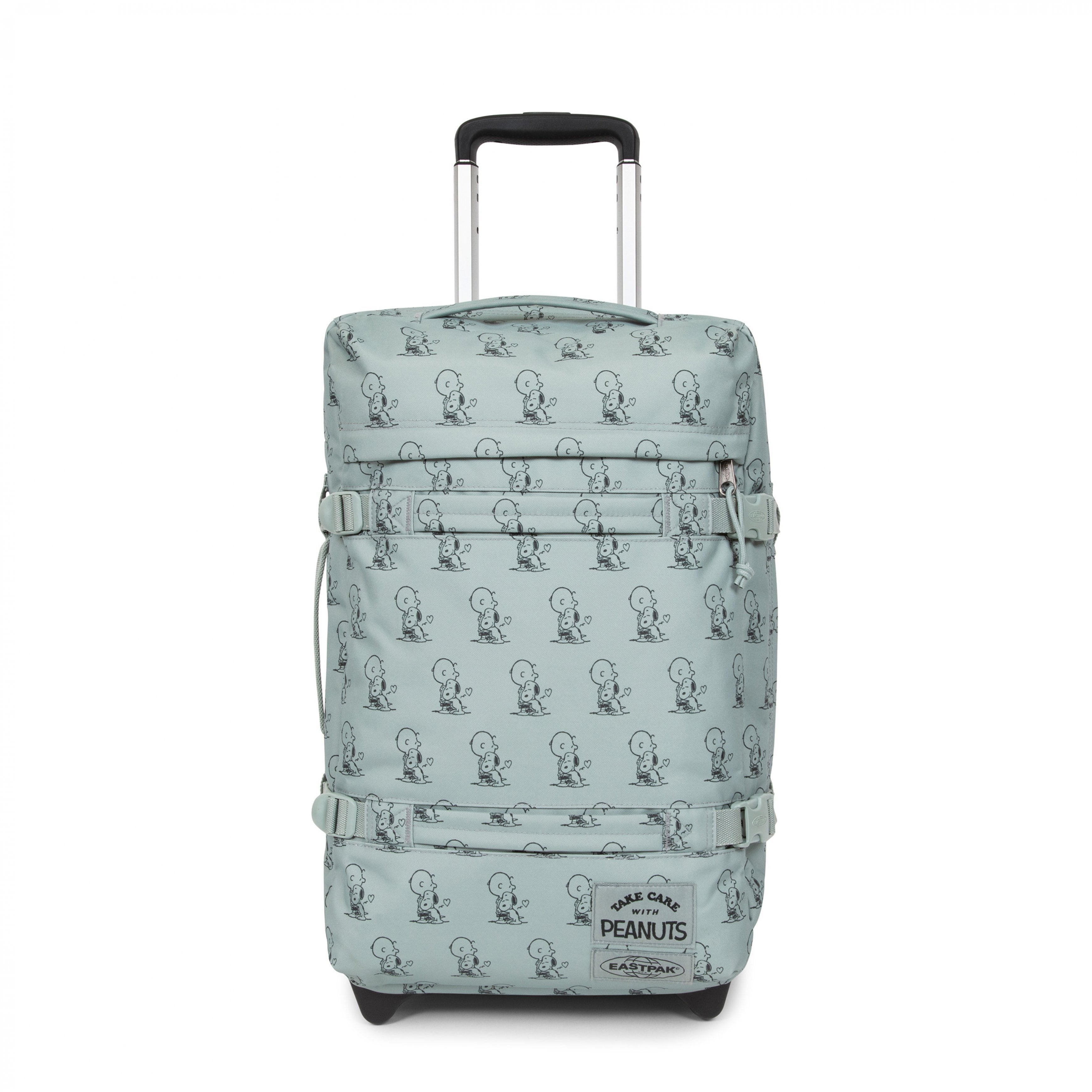 Eastpak Transit'R S Peanuts Mint Small Soft Luggage