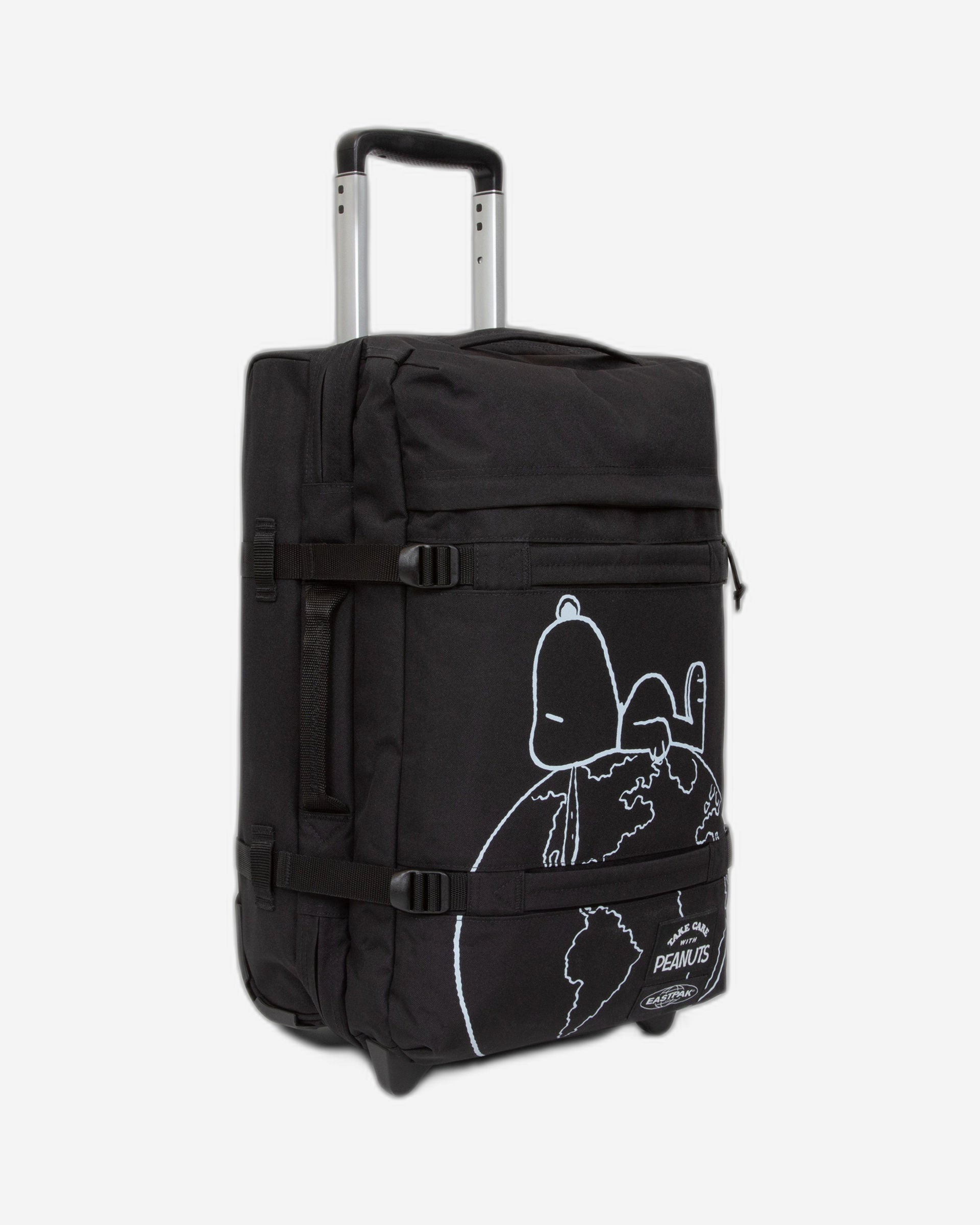 حقيبة سفر إيست باك ترانزيت إس صغيرة وناعمة بنقشة الفول السوداني - EK0A5BA77O11