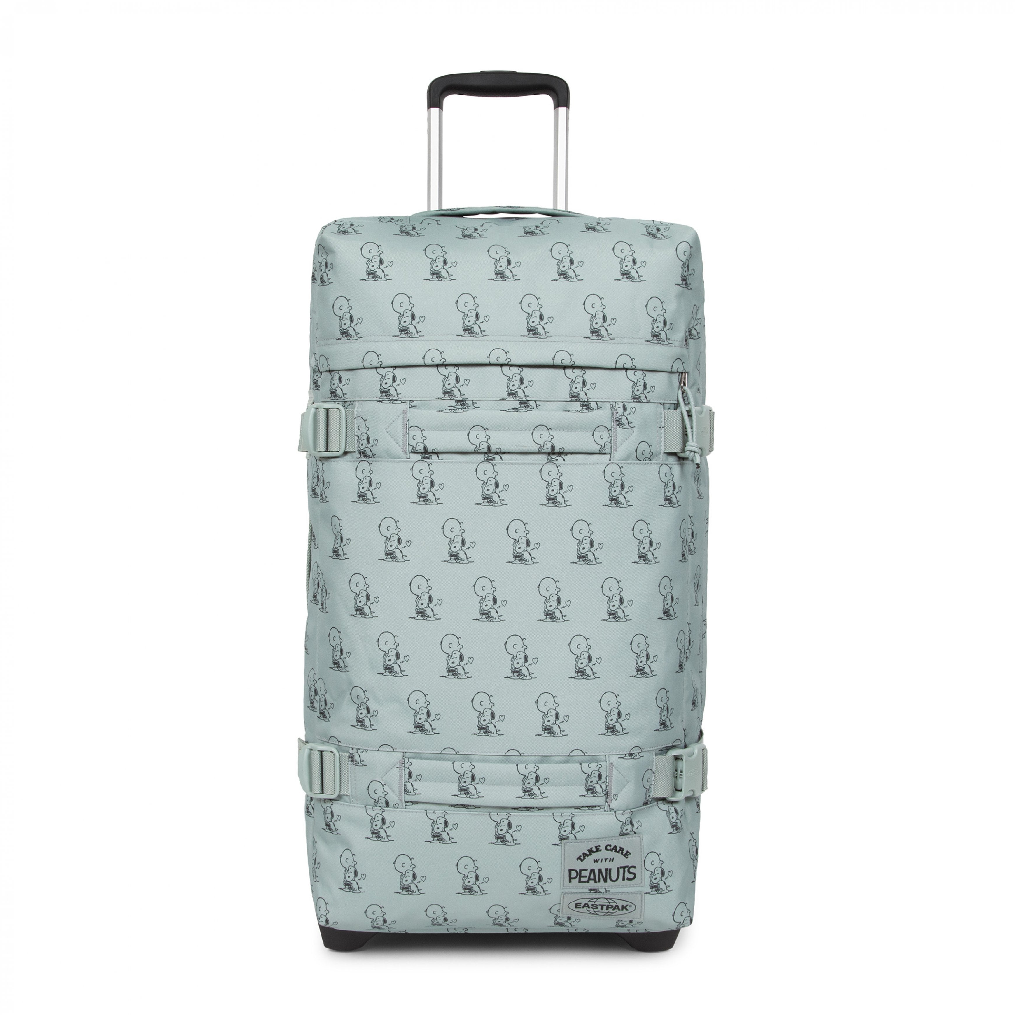 Eastpak Transit'R M Peanuts Mint Medium Soft Luggage
