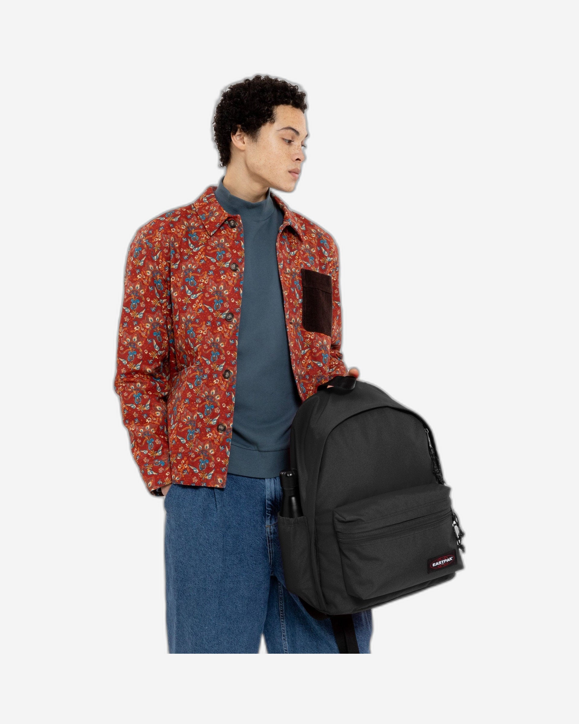 حقيبة ظهر إيست باك أوفيس زيبل آر سوداء متوسطة الحجم - EK0A5BBJ0081