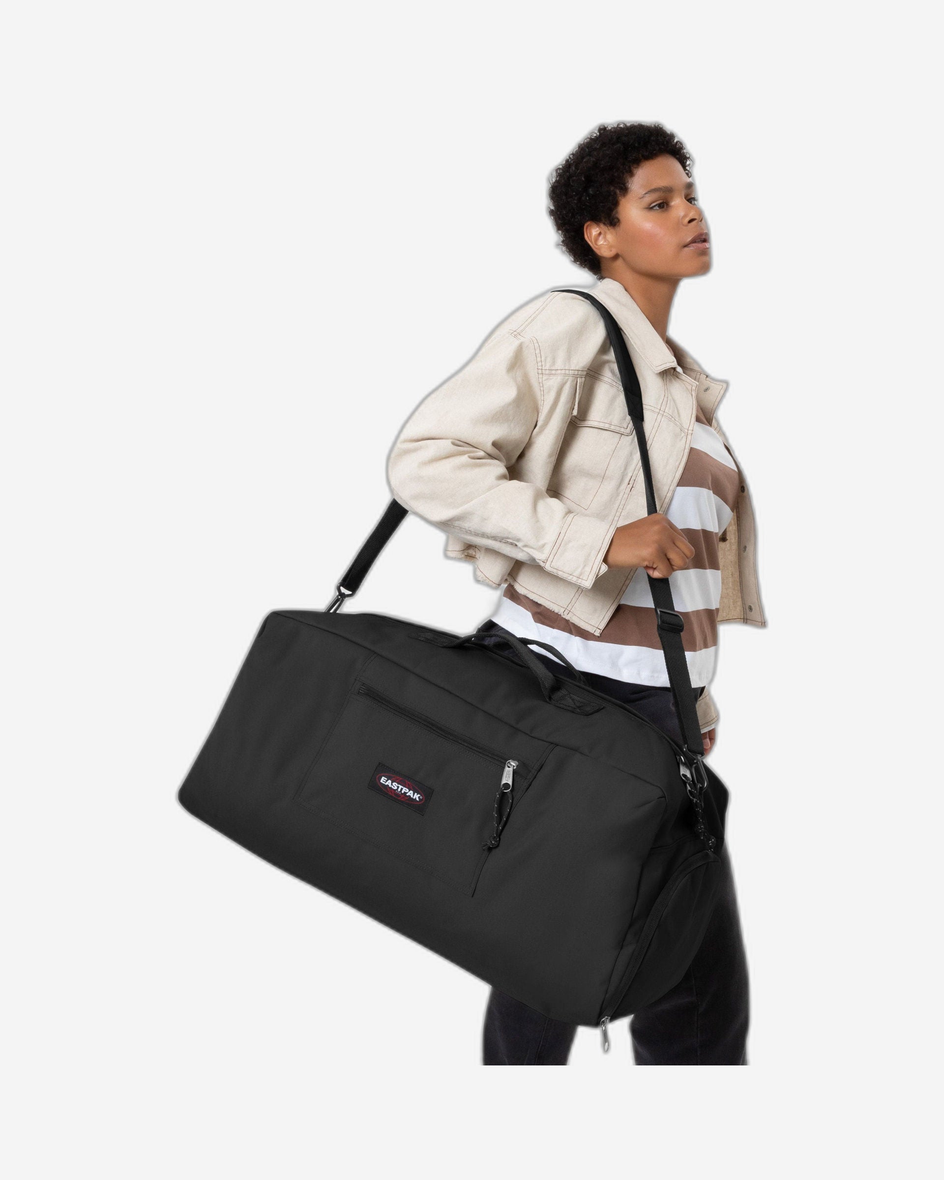 حقيبة دافل إيست باك دافل آر إل سوداء كبيرة - EK0A5BER008