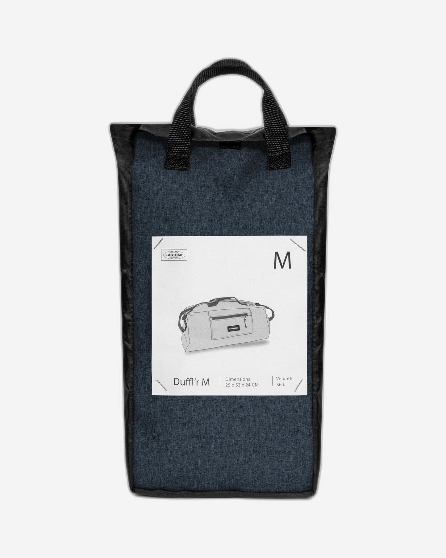 حقيبة دافل متوسطة الحجم من إيست باك دافل آر إم تريبل دينم - EK0A5BES26W