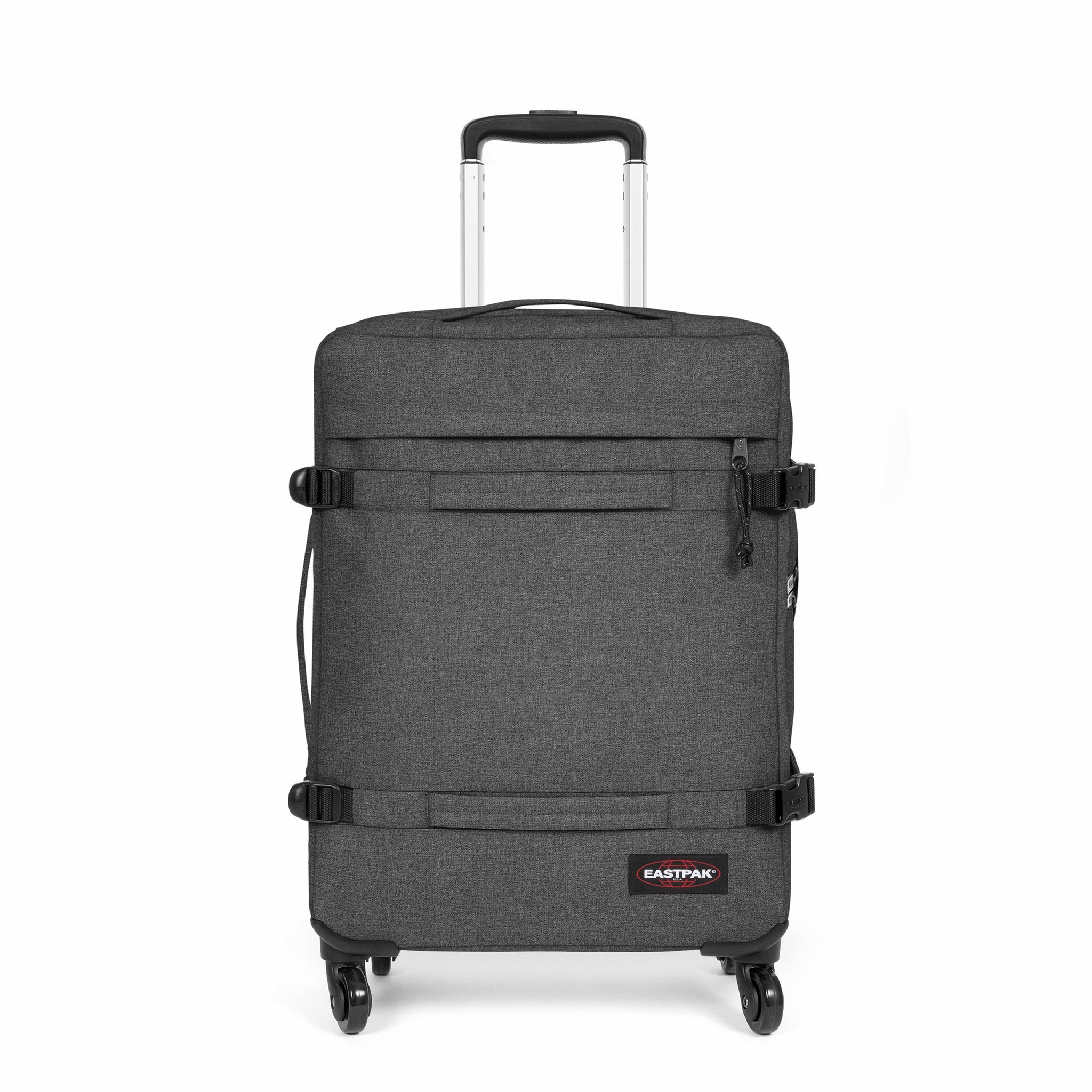 Eastpak Transit'R 4 S Black Denim Four-wheeled carry on luggage
