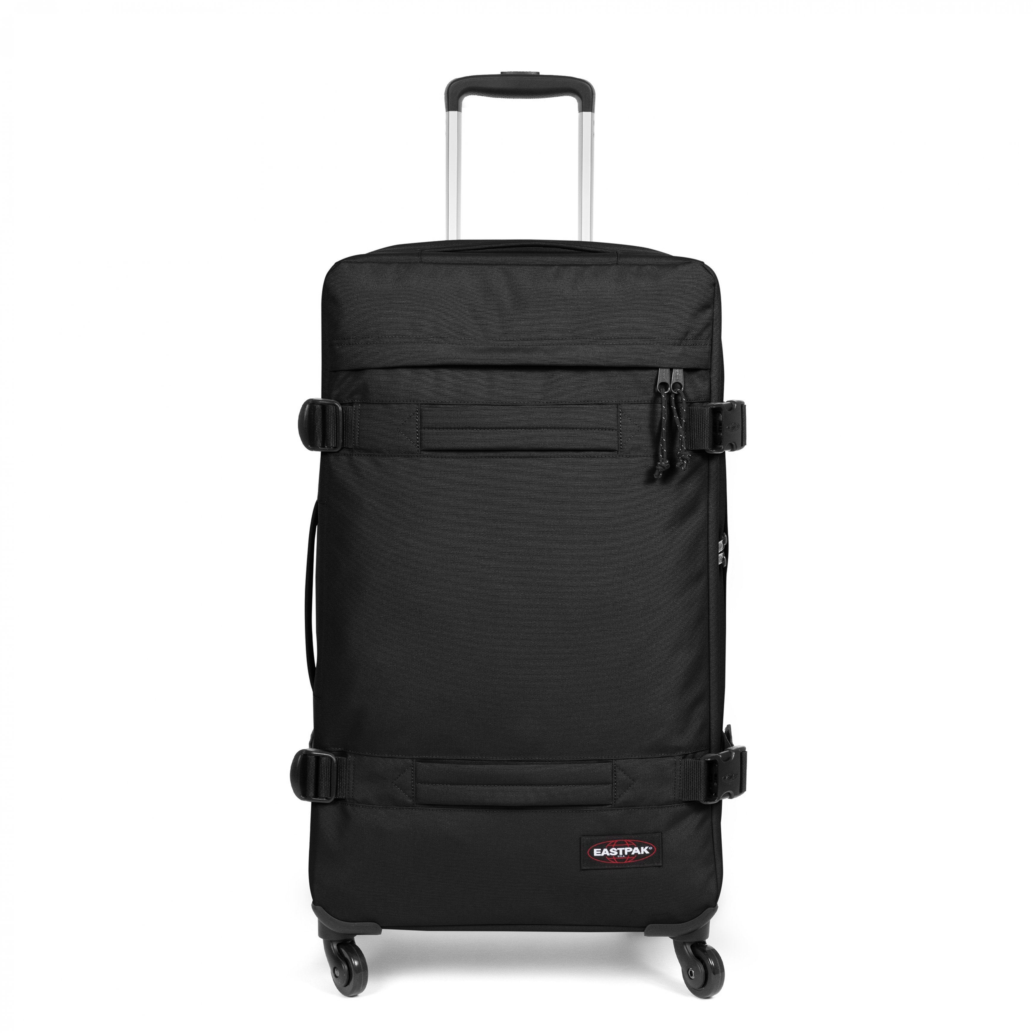 Eastpak Transit'R 4 M Black Four-wheeled medium luggage