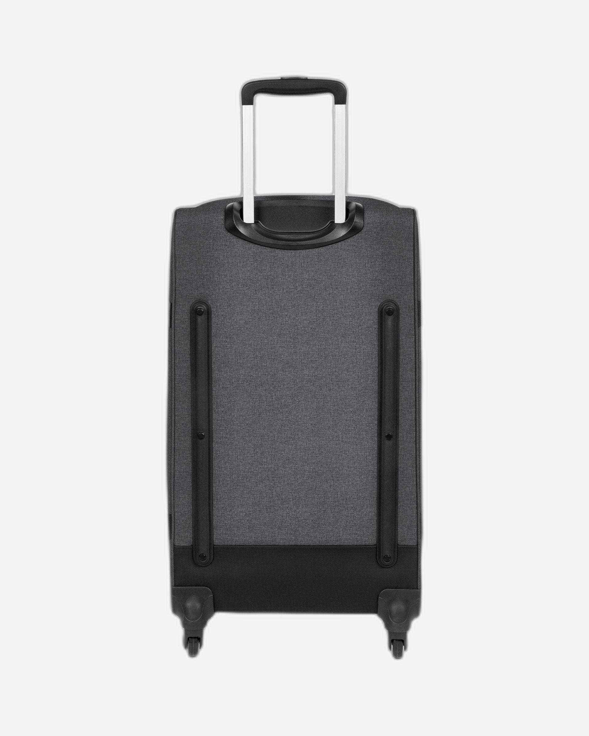 حقيبة إيستباك ترانزيت آر 4 إم سوداء دينم متوسطة الحجم بأربع عجلات - EK0A5BFJ77H1