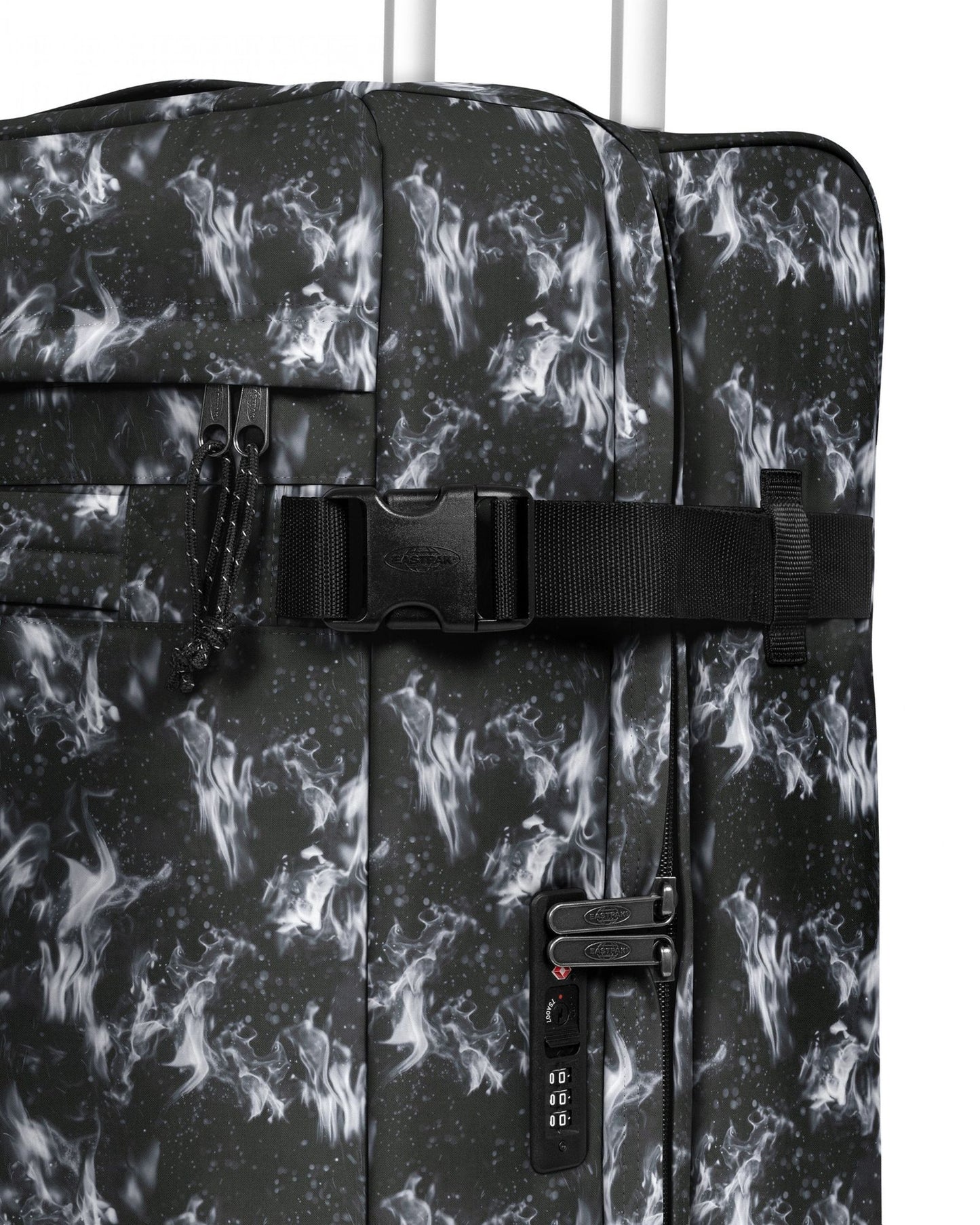 حقيبة سفر إيستباك ترانزيت آر ٤ إم فليم دارك متوسطة الحجم بأربع عجلات وناعمة - EK0A5BFJ7J31