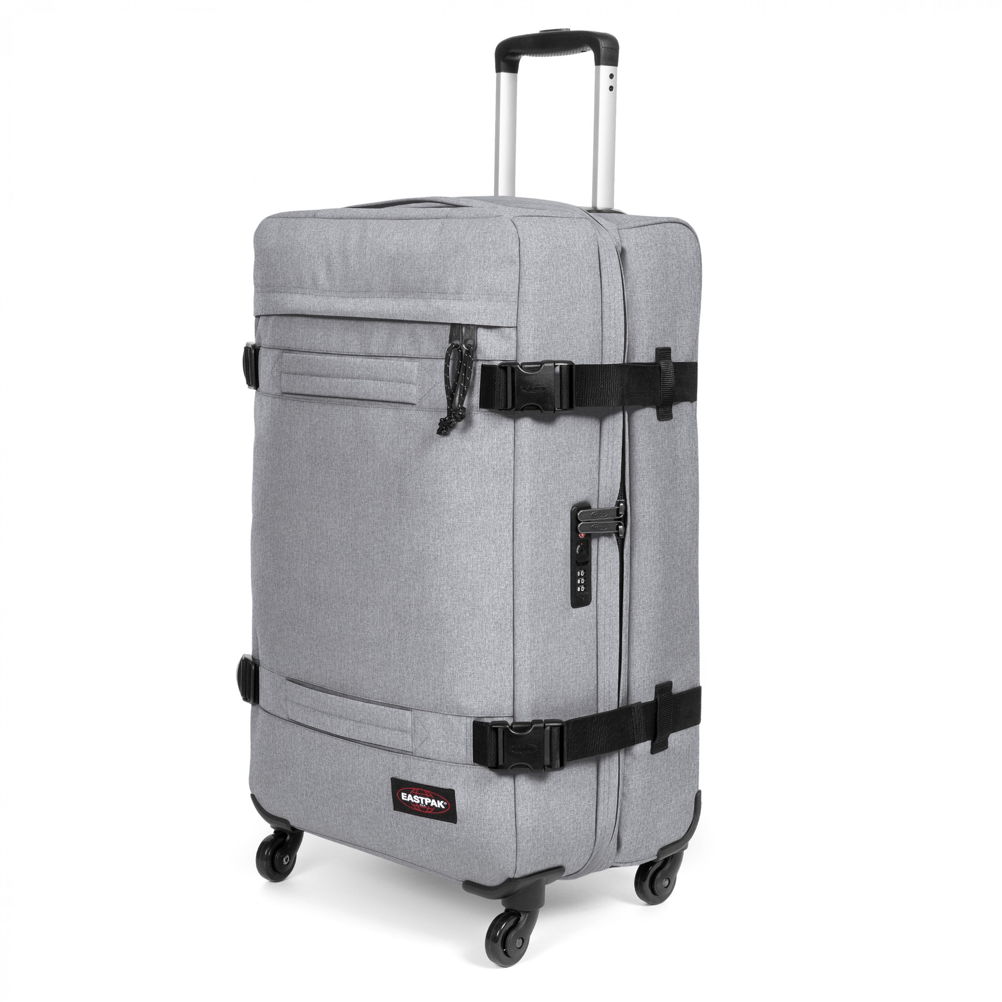 حقيبة Eastpak Transit'R 4 L Sunday Grey كبيرة بأربع عجلات - EK0A5BFK363