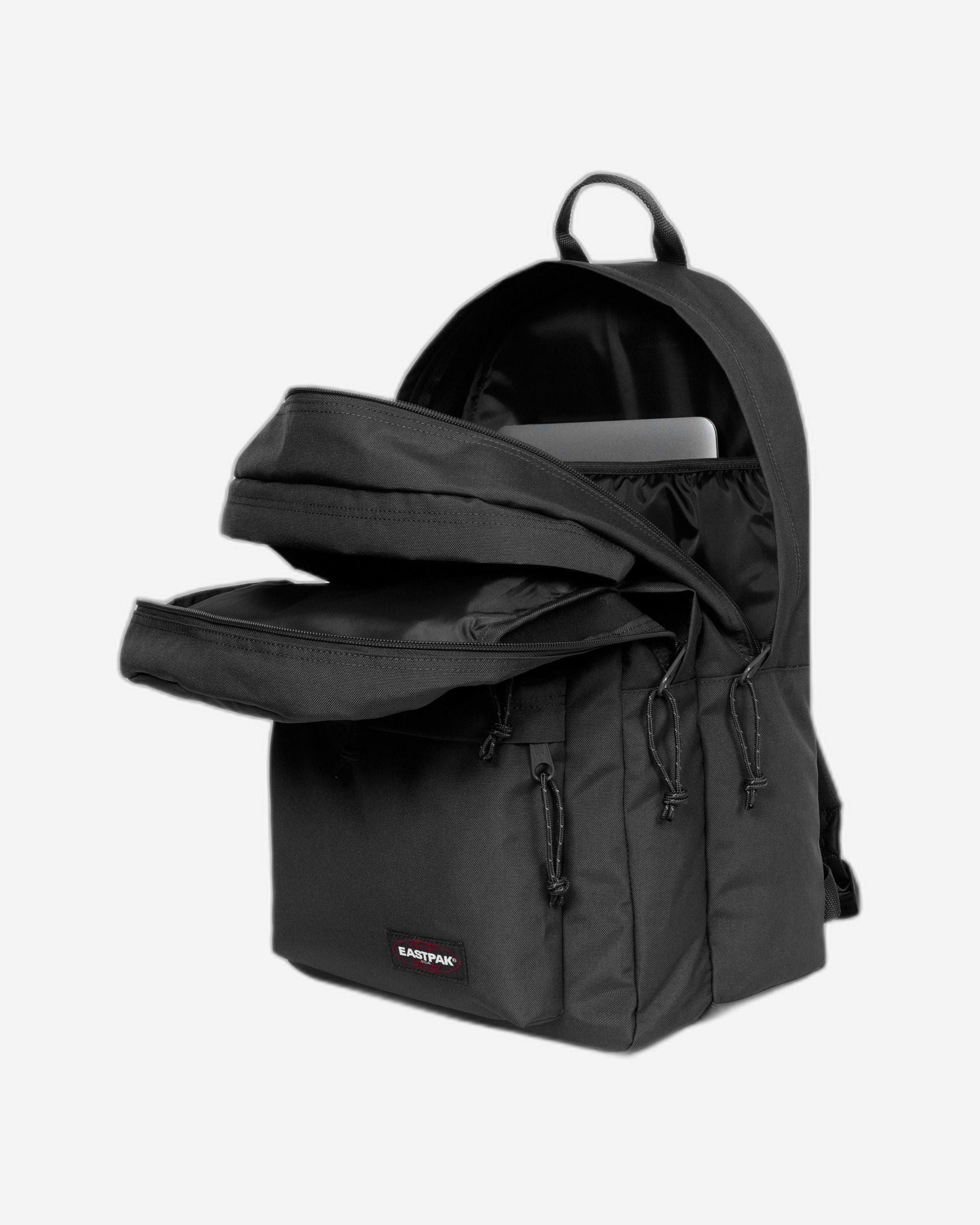حقيبة ظهر إيستباك دبل مور سوداء كبيرة للكمبيوتر المحمول - EK0A5BFL008