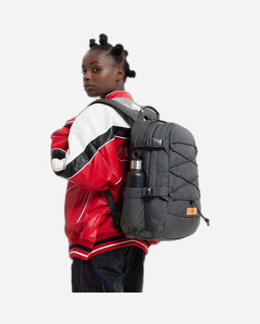 حقيبة ظهر للكمبيوتر المحمول متوسطة الحجم من Eastpak Gerys CS Black Denim2 - EK0A5BFZ0B41