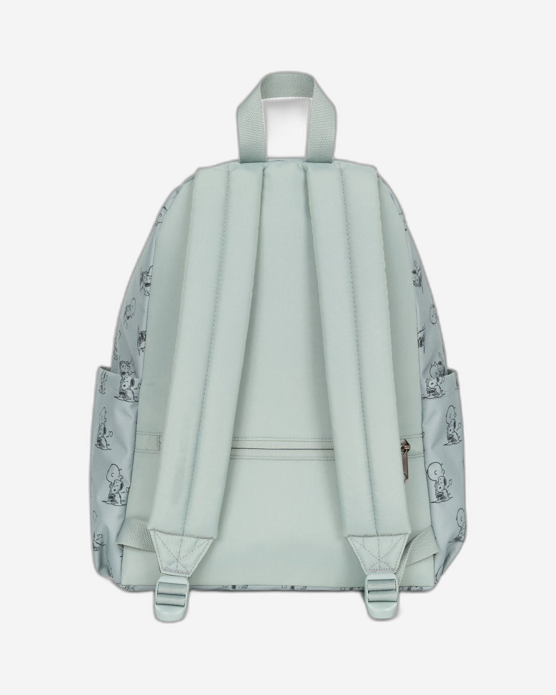 حقيبة ظهر Eastpak Day Pak'R Peanuts Mint متوسطة الحجم مع حامل زجاجات وجيب للكمبيوتر المحمول - EK0A5BG46O81