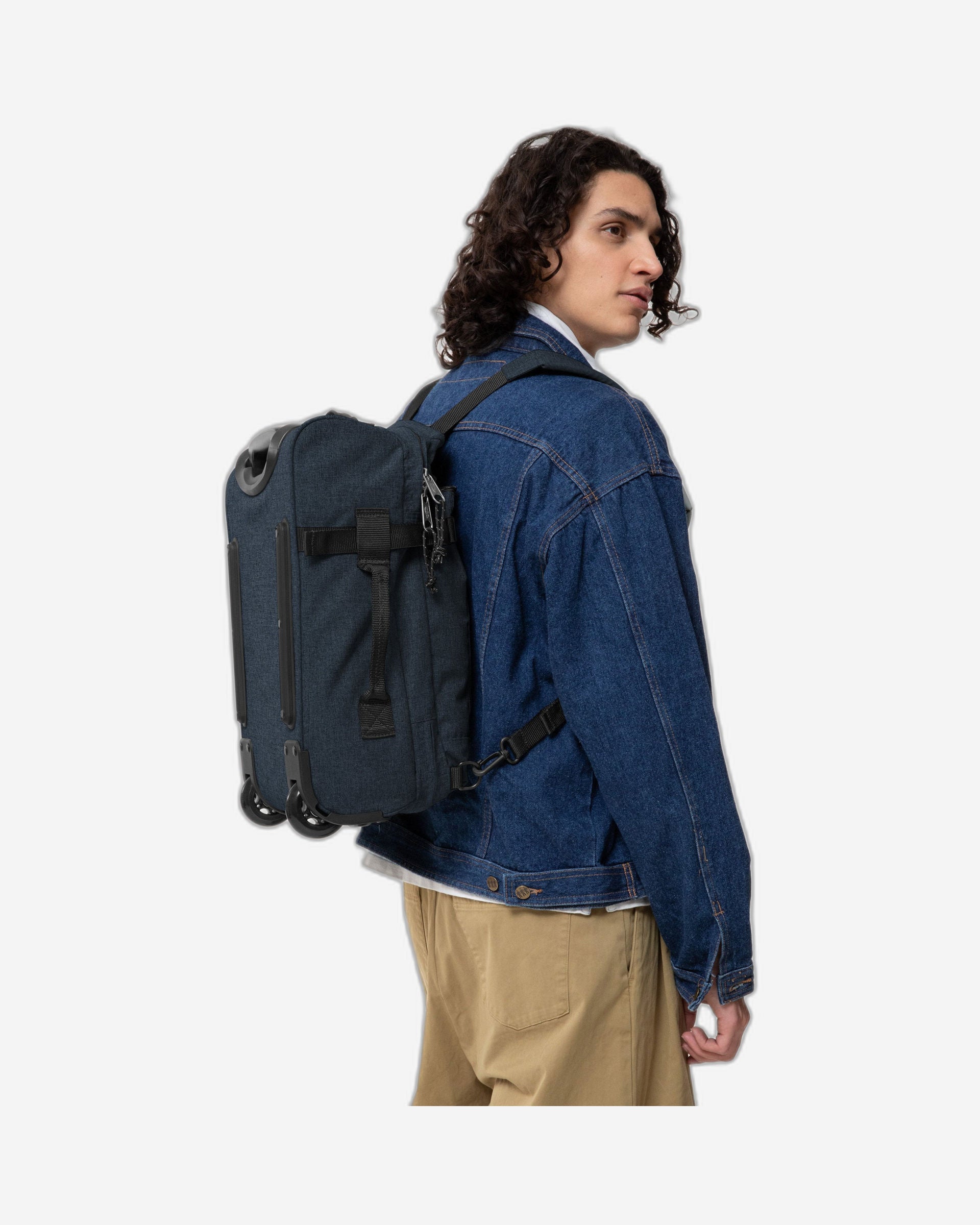 حقيبة إيستباك سترابسون Xxs ثلاثية الدنيم - EK0A5BIM26W1