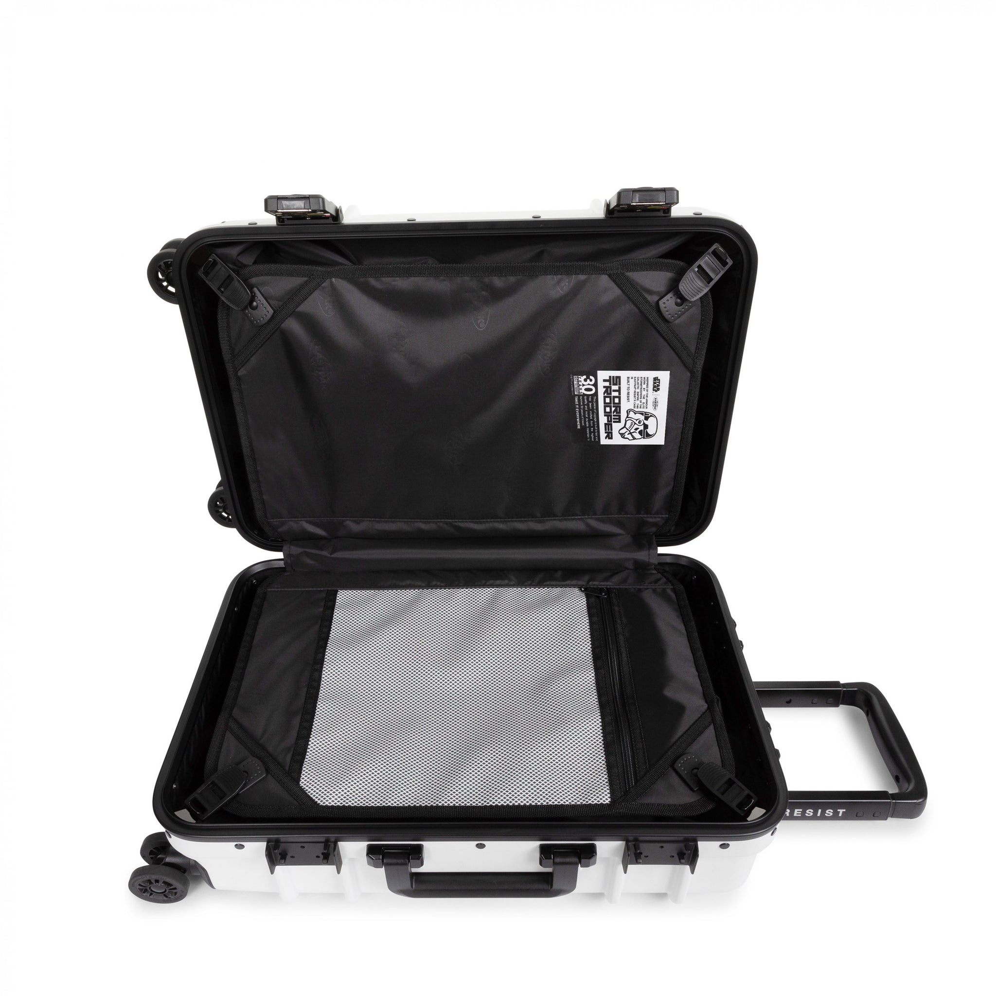 حقيبة سفر صلبة غير قابلة للتمدد من إيست باك ريزيست آر ستار وورز ستورم تروبر، مقاس 56 سم