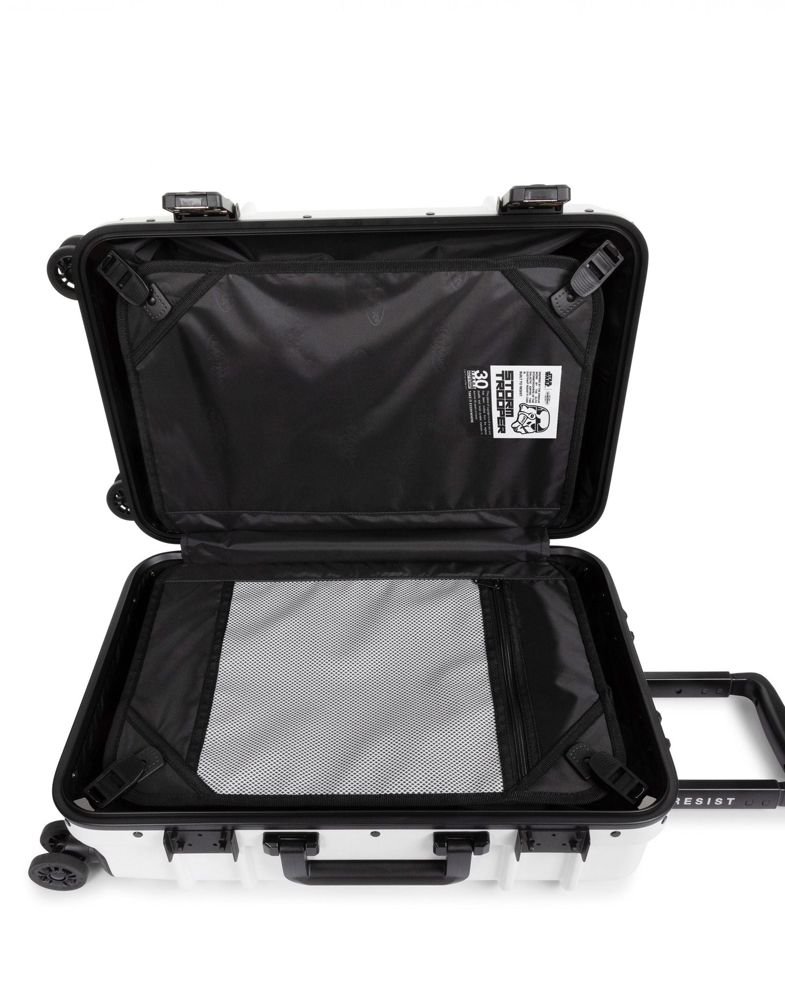 حقيبة سفر صلبة غير قابلة للتمدد من إيست باك ريزيست آر ستار وورز ستورم تروبر، مقاس 56 سم