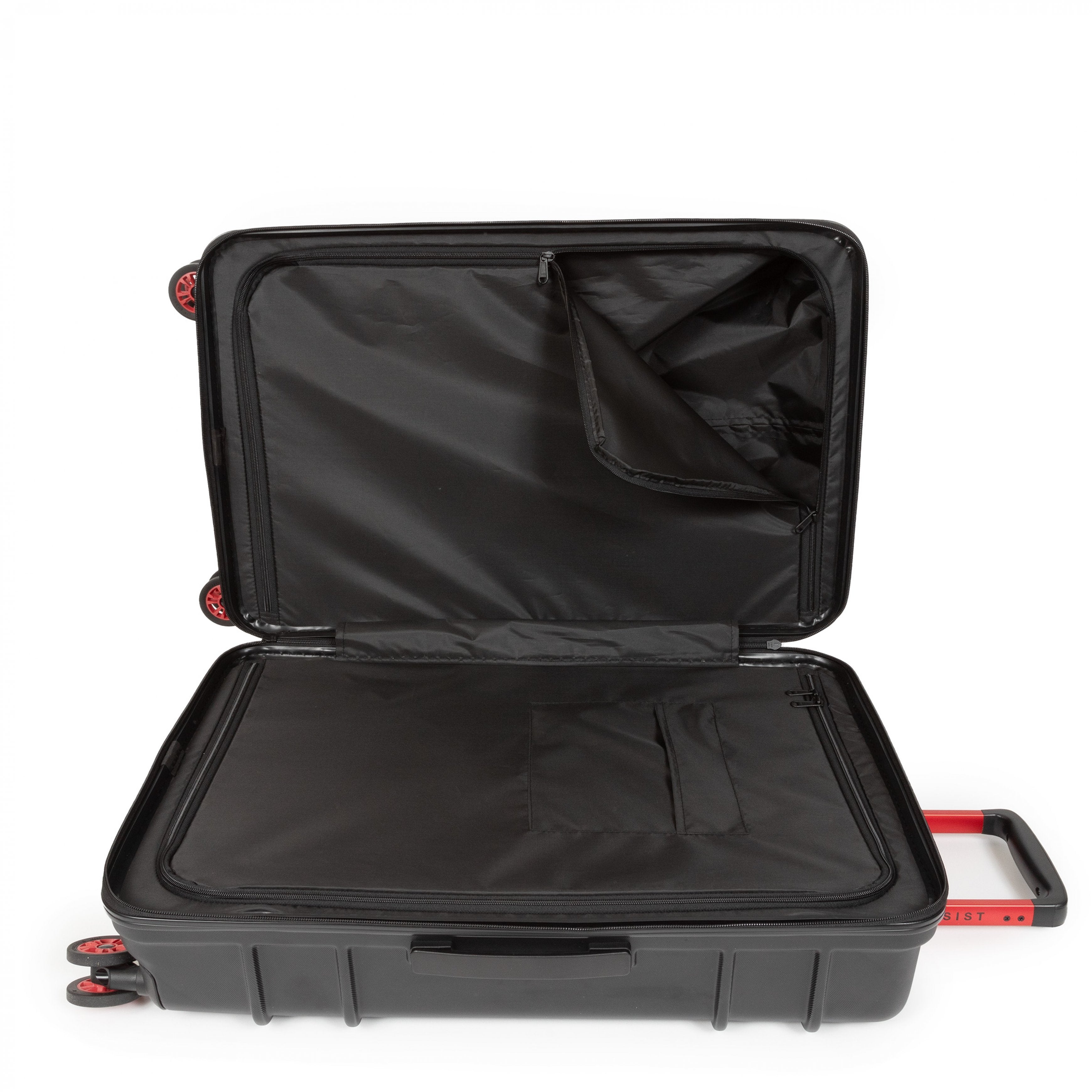 حقيبة إيست باك ريزيست آر زيب كبيرة سوداء اللون - EK0A5BLQ0081