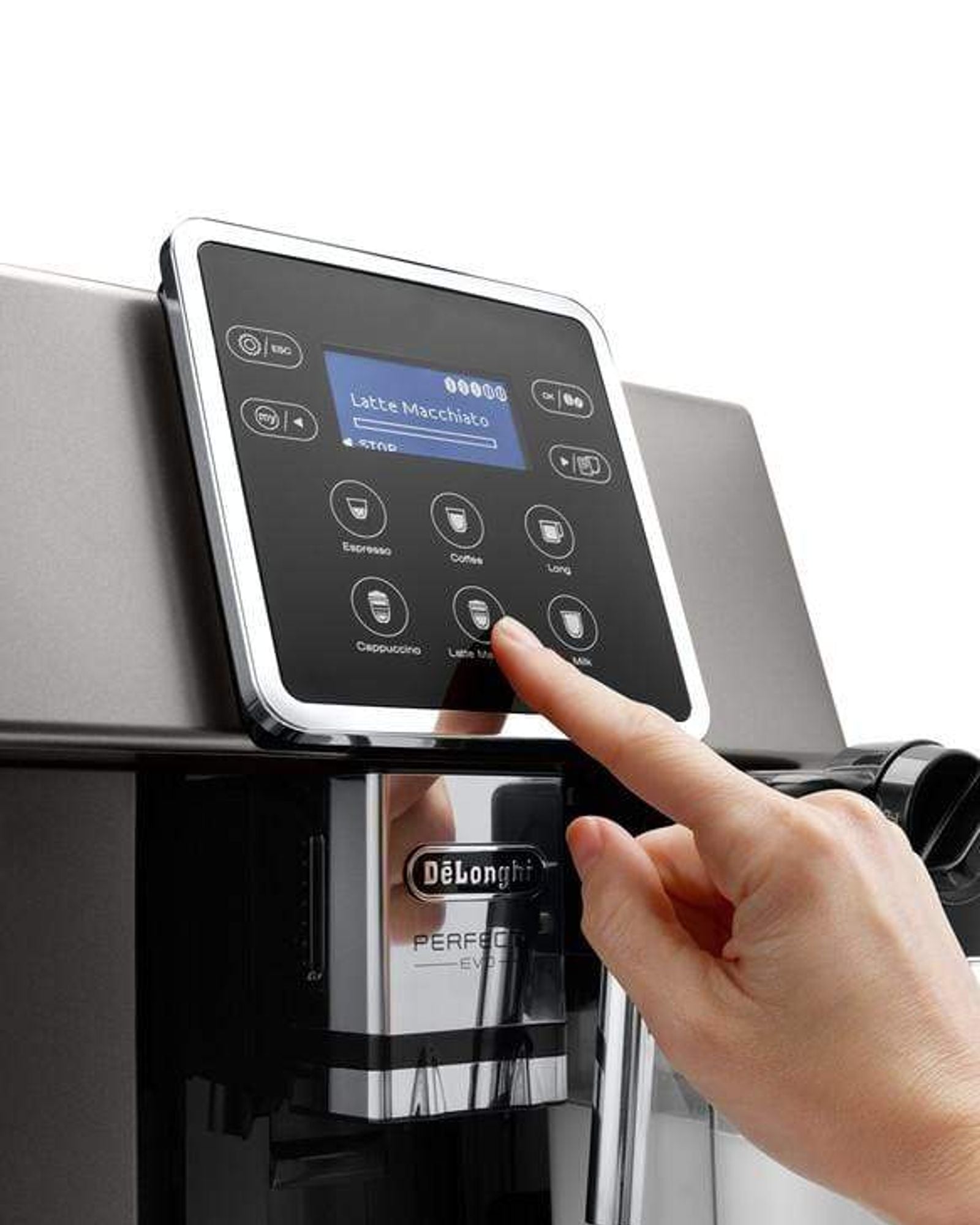ماكينة القهوة ديلونجي بيرفيكتا إيفو الأوتوماتيكية