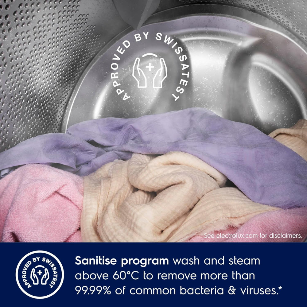 غسالة ومجفف ملابس إلكترولوكس ذات التحميل الأمامي 9 كجم/6 كجم