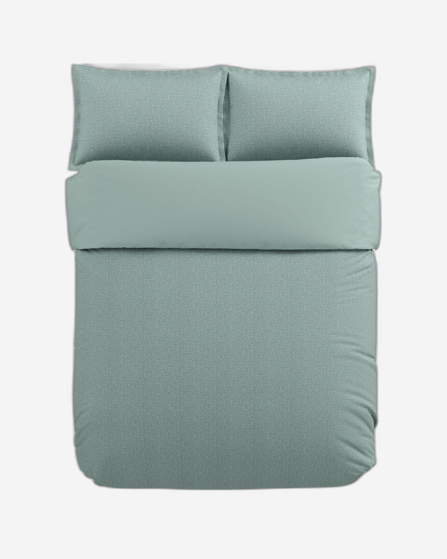 غطاء لحاف "إيمي" من Bedeck of Belfast وغطاء وسادة أكسفورد بلون بيض البط