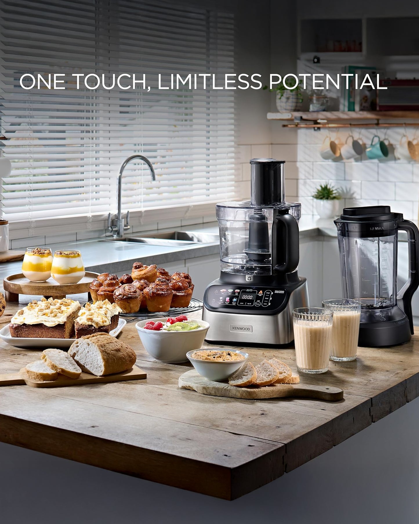 Kenwood Food Processor 3 In 1 FDM73.980SS