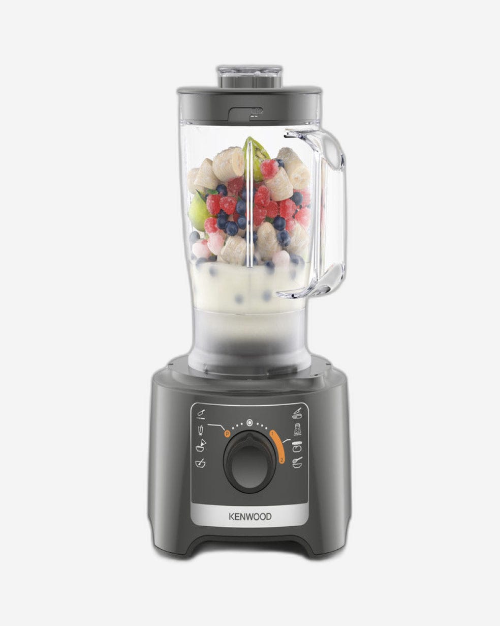 محضر الطعام Kenwood MultiPro Compact مع ملحقات متعددة وخلاط بتحكم متعدد السرعات