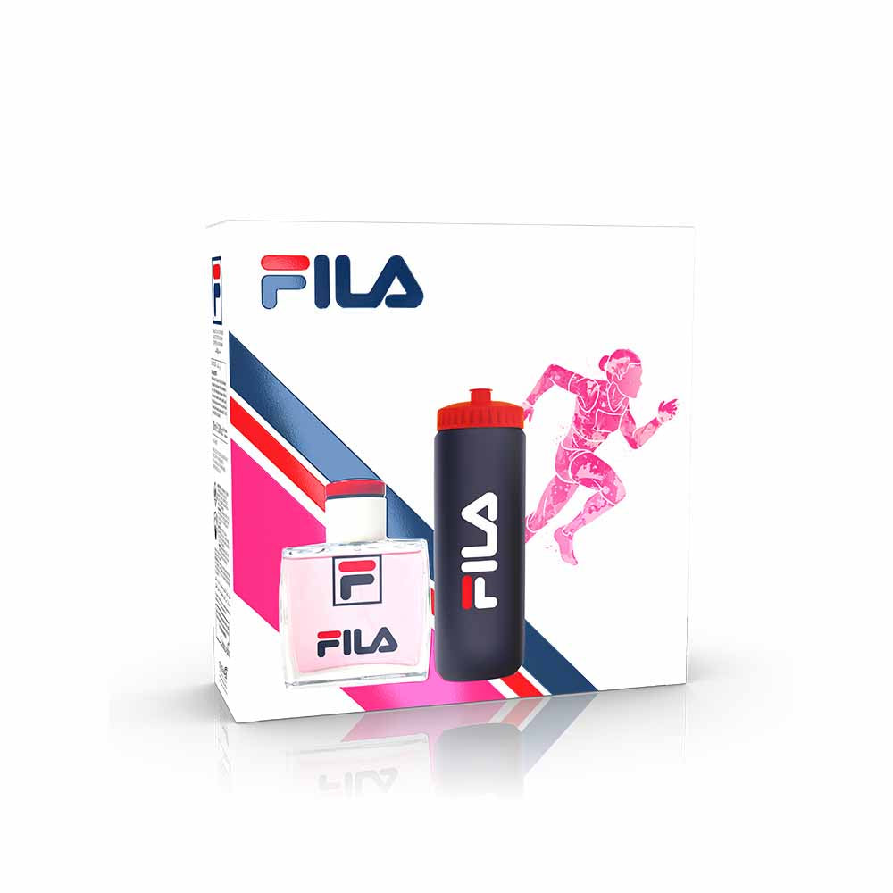 Fila EDT 100ml + Fila Stainless Steel Water Bottle for Women