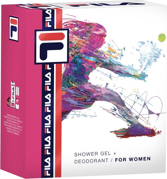 Fila Deodorant + Shower Gel + Bangle