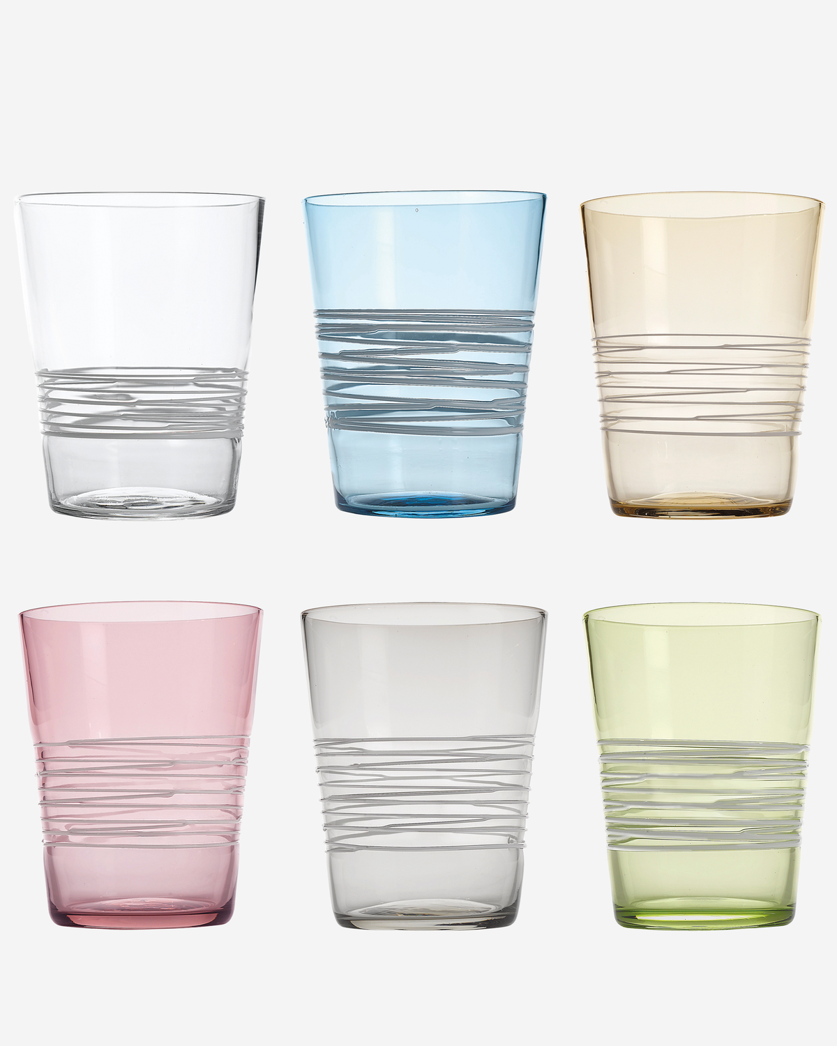Filante Tumbler Assorted Color Set 6