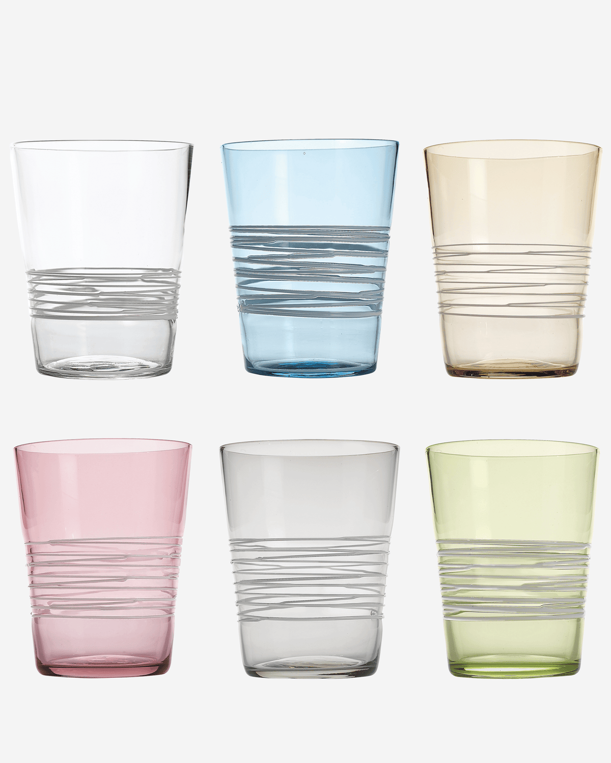 Filante Tumbler Assorted Color Set 6