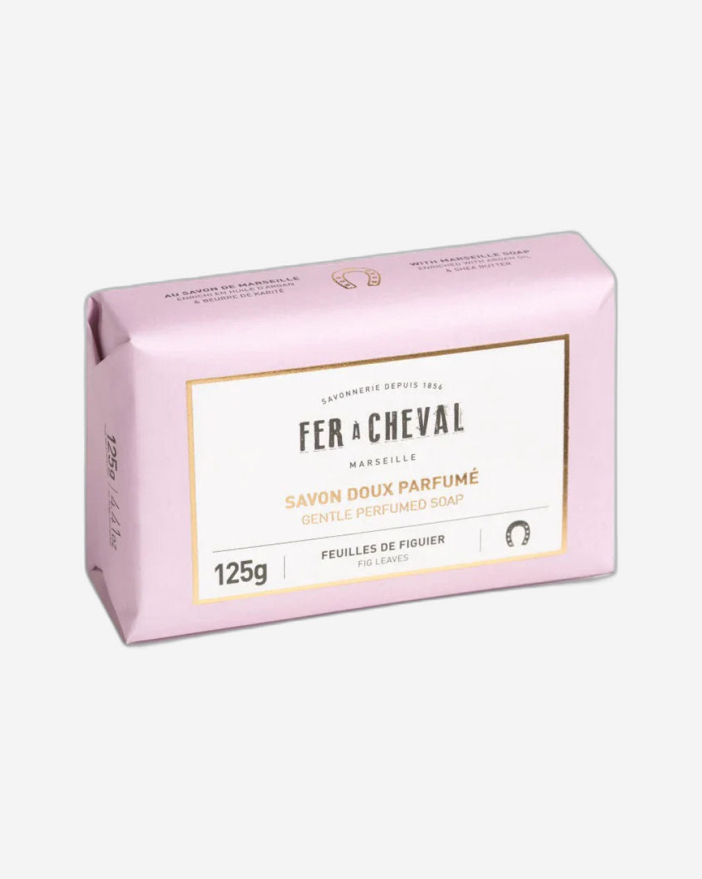 صابون معطر لطيف من Fer A Cheval "Savon Doux Parfumé" - أوراق التين