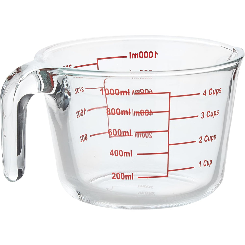 CuisineArt Glass Measuring Cup 1000ml Measuring Cup Measuring Jug Multi-Purpose Measuring Mug for Liquid