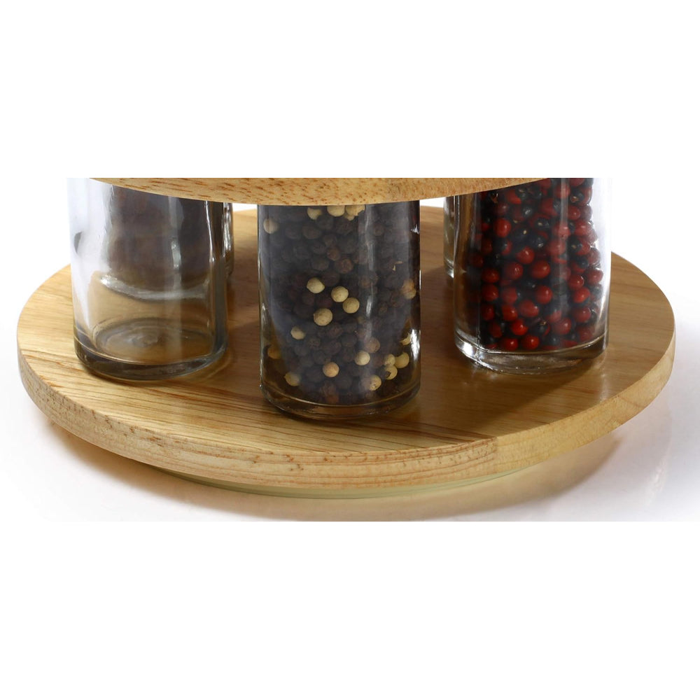 رف توابل بيلي مع 6 زجاجات