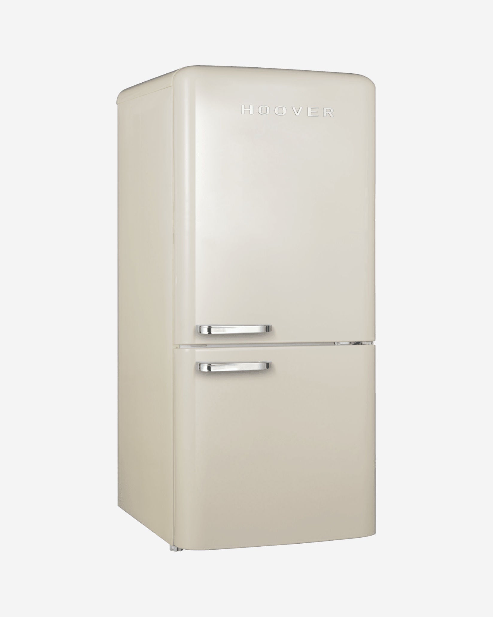 ثلاجة هوفر سعة 300 لتر بتصميم كلاسيكي مع فريزر سفلي