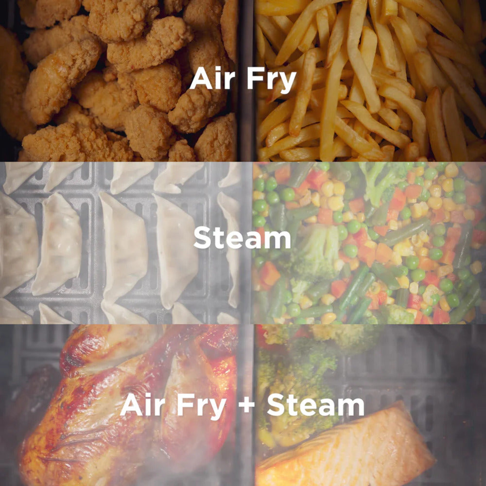 مقلاة هوائية وجهاز بخار كينوود 7 لتر 3 في 1