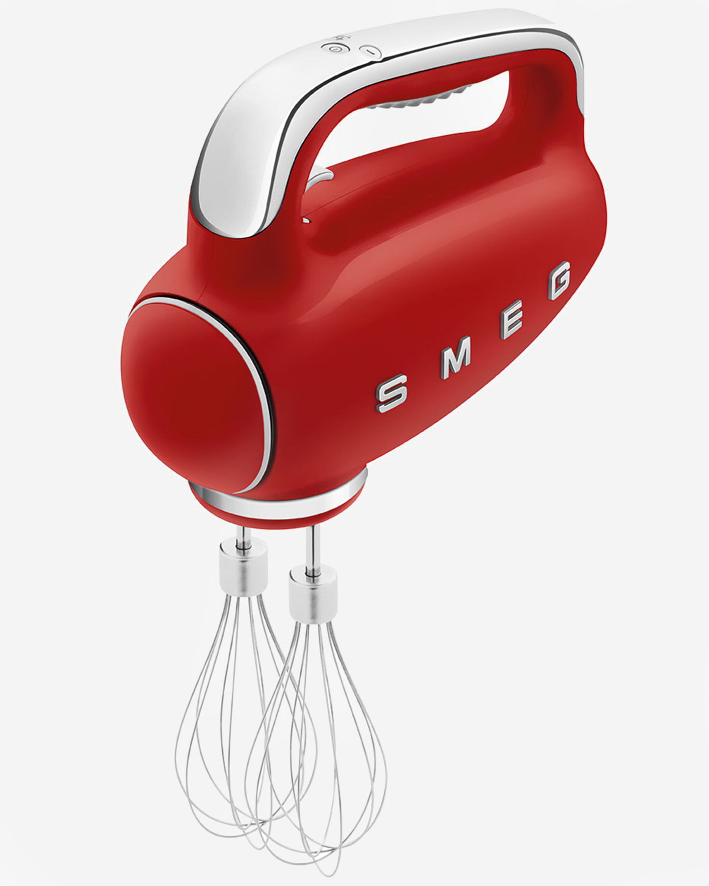 خلاط يدوي من Smeg، أحمر