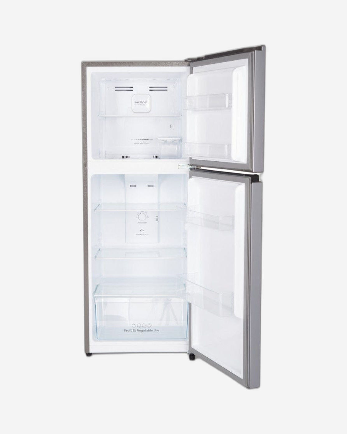 ثلاجة هوفر ذات الفريزر العلوي سعة 260 لتر