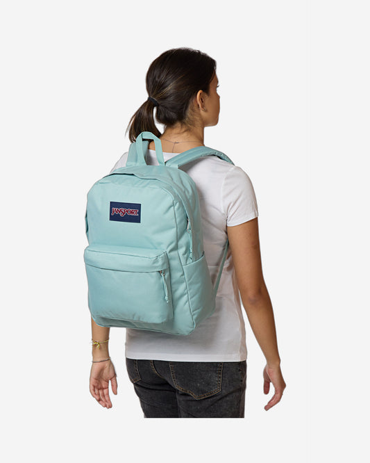 حقيبة ظهر JanSport SuperBreak One متوسطة الحجم بلون أخضر فاتح EK0A5BAG0W31