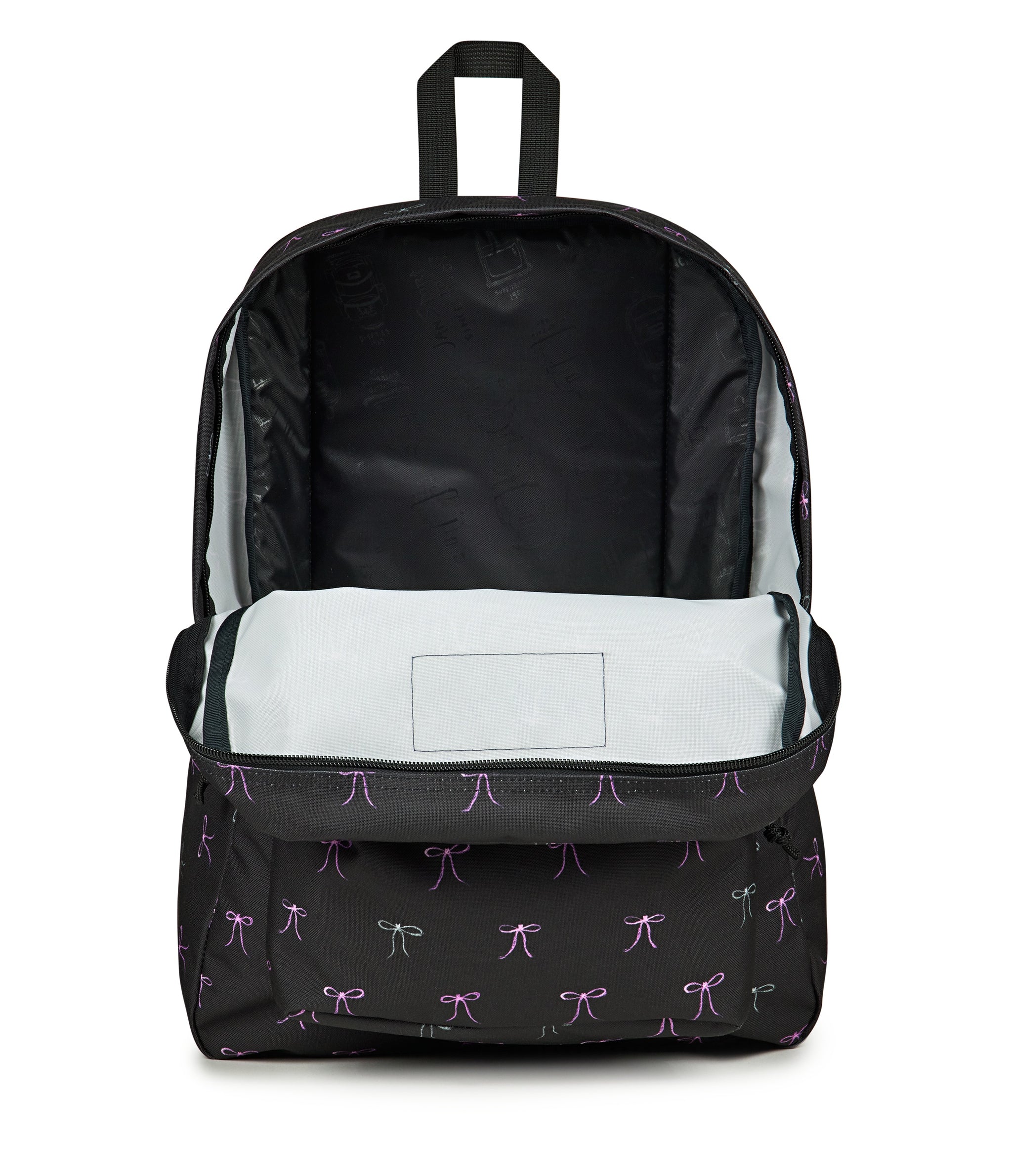 حقيبة ظهر JanSport SuperBreak One متوسطة الحجم من Bad Bows EK0A5BAG0W21