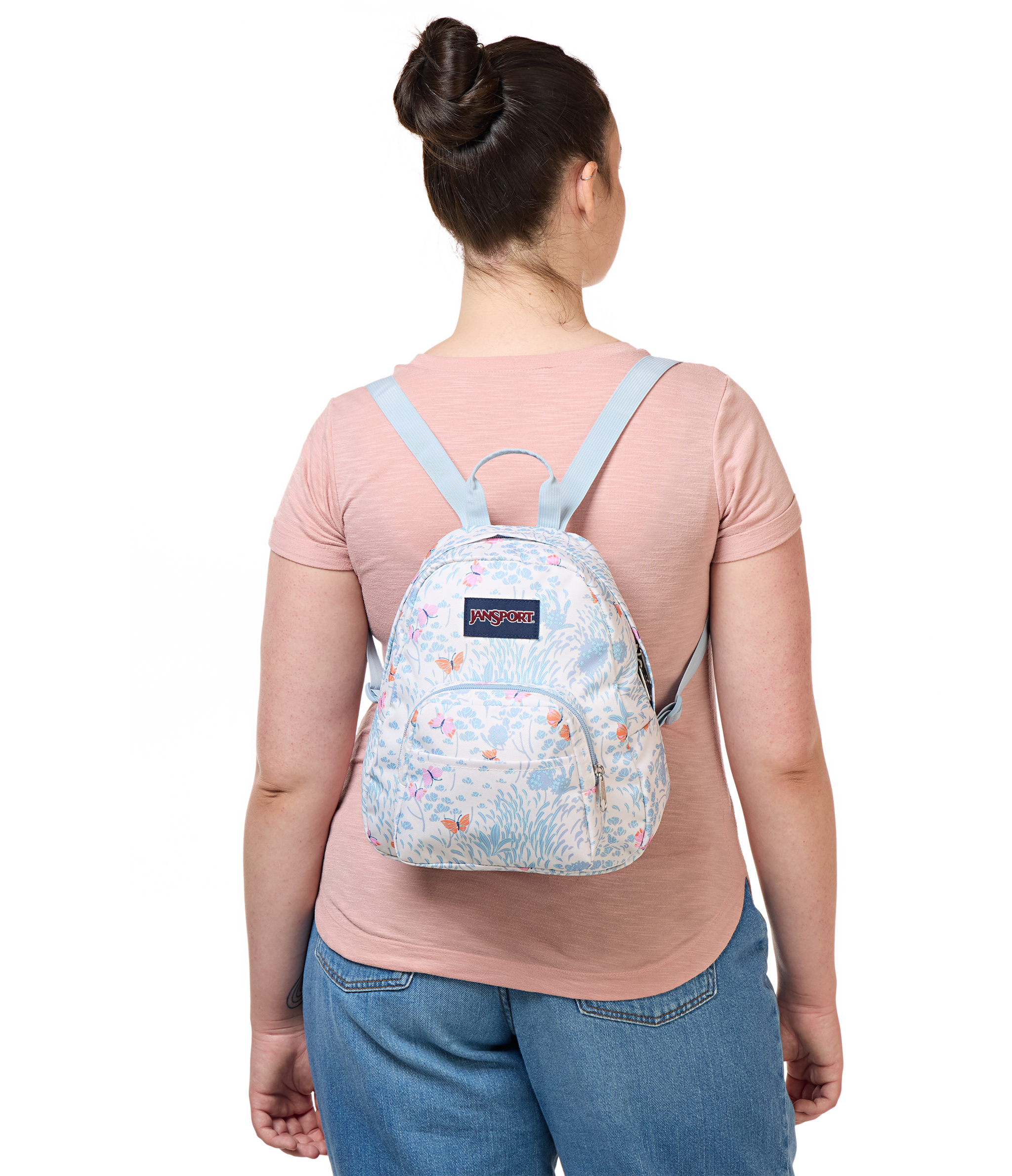 حقيبة ظهر JanSport Half Pint صغيرة Flutteringfield EK0A5BBI0W51