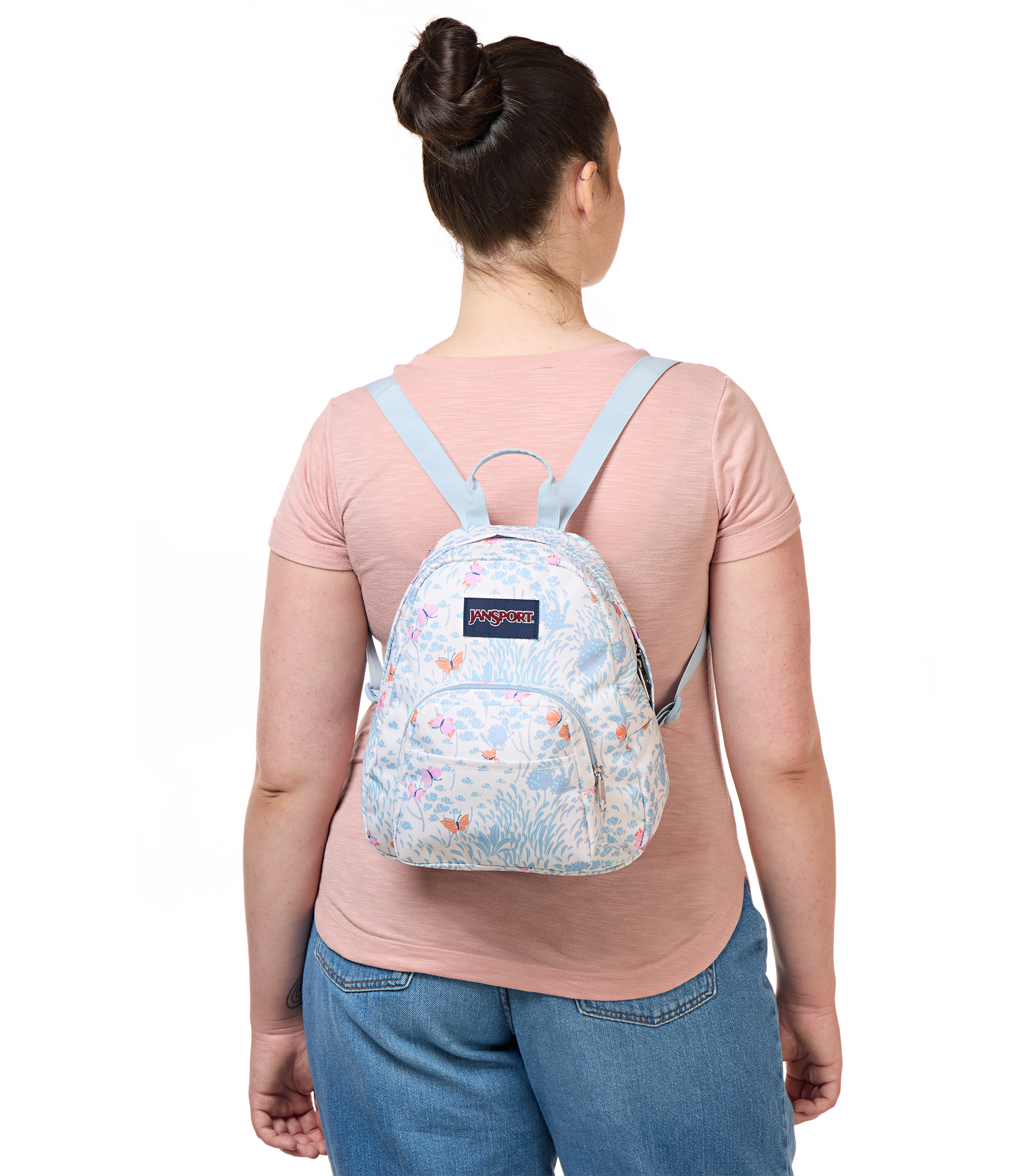 حقيبة ظهر JanSport Half Pint صغيرة Flutteringfield EK0A5BBI0W51