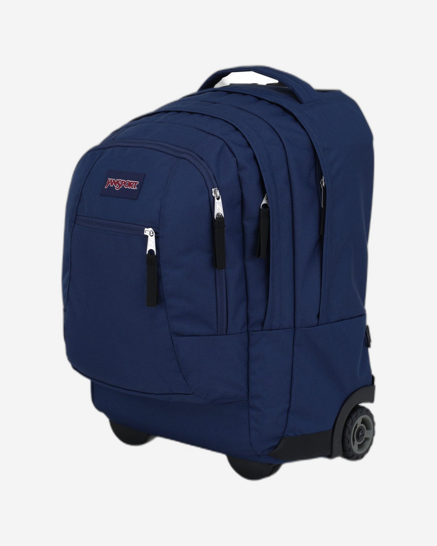 حقيبة ظهر كبيرة من JanSport Driver 8 ذات عجلتين باللون الكحلي