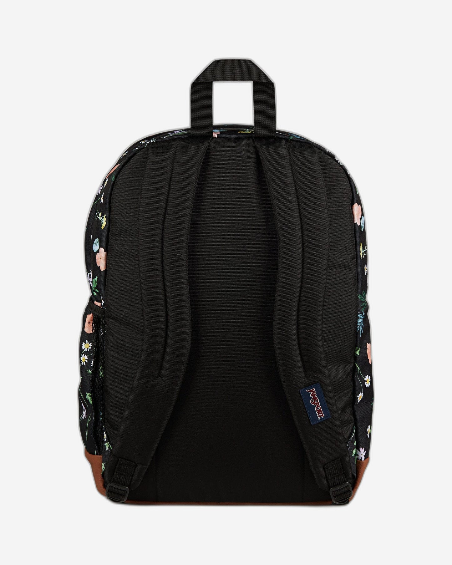 حقيبة ظهر JanSport Cool Student كبيرة الحجم للكمبيوتر المحمول بتصميم زهور ساحرة