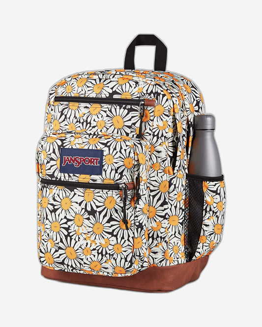 حقيبة ظهر JanSport Cool Student كبيرة الحجم للكمبيوتر المحمول بتصميم Daisydreamscape