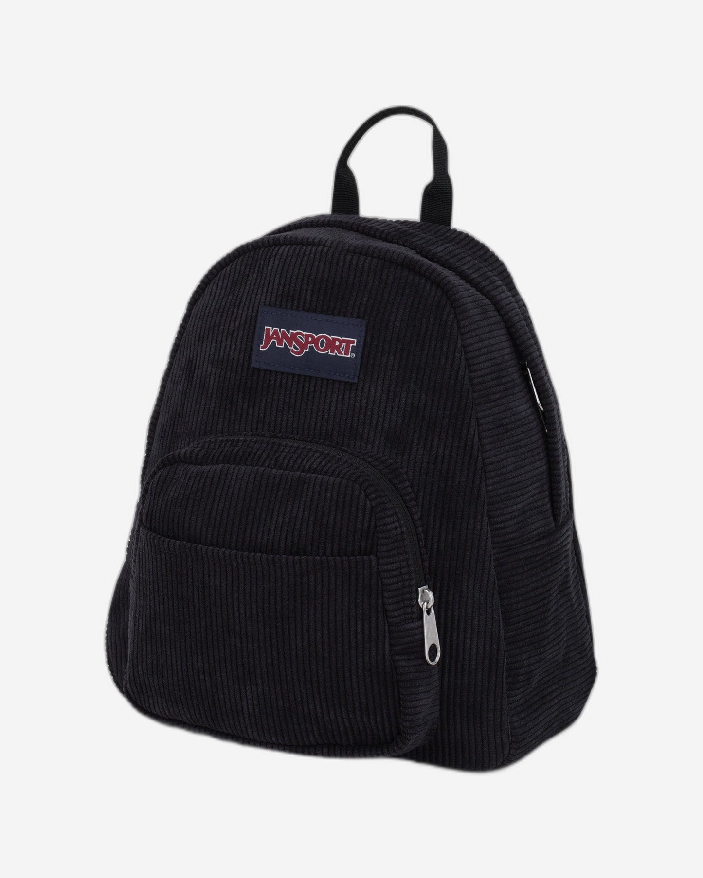 حقيبة ظهر صغيرة من قماش الكوردروي الأسود من JanSport، سعة نصف لتر FX