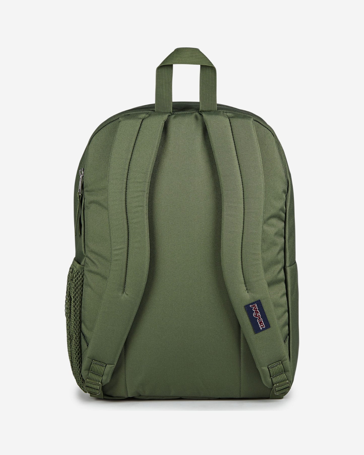 حقيبة ظهر كبيرة الحجم من JanSport للطلاب، لون أخضر، لحمل أجهزة الكمبيوتر المحمولة الكبيرة