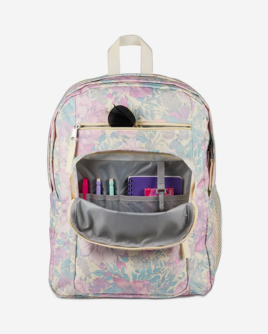 حقيبة ظهر كبيرة للكمبيوتر المحمول من JanSport Big Student بتصميم Faded Tapestry EK0A5BAH2W81