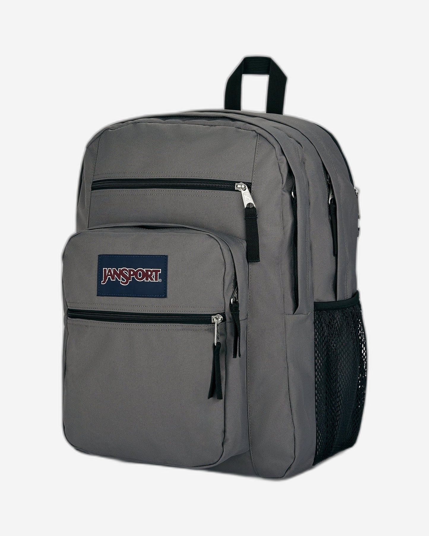 حقيبة ظهر كبيرة للكمبيوتر المحمول من JanSport Big Student باللون الرمادي الجرافيتي EK0A5BAHN601