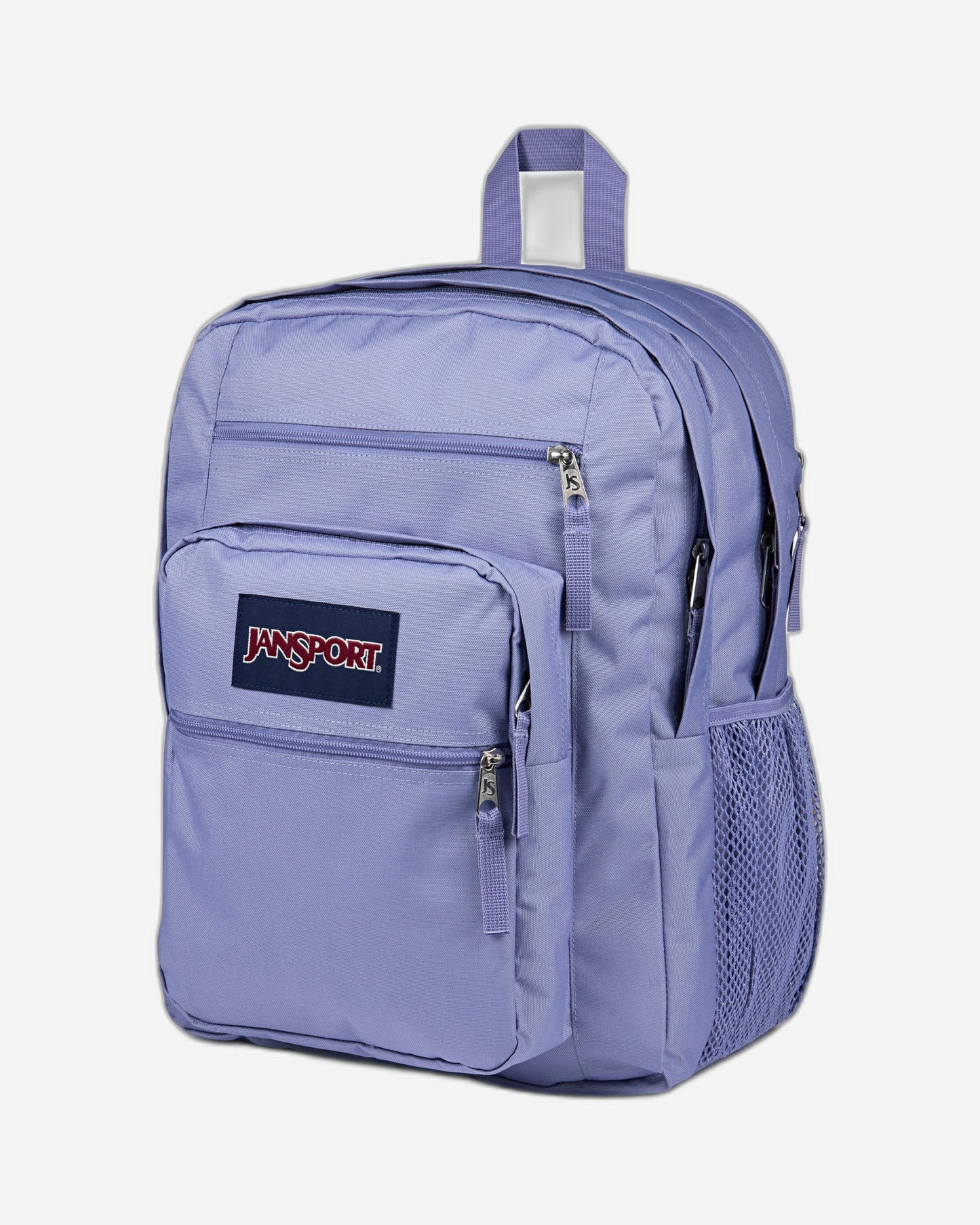 حقيبة ظهر كبيرة الحجم من JanSport للطلاب، لون لافندر رمادي، مناسبة لأجهزة الكمبيوتر المحمولة
